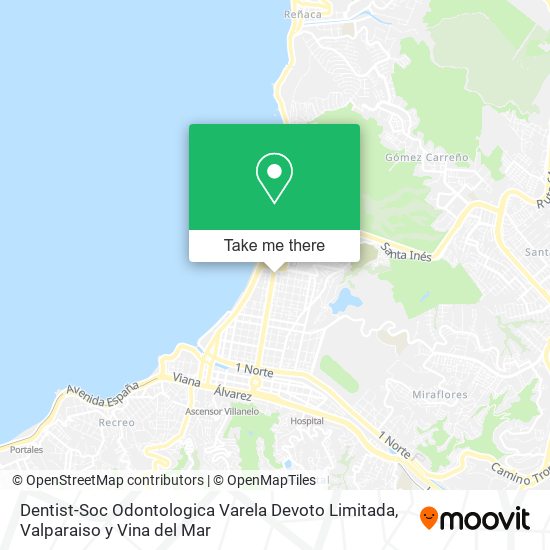 Dentist-Soc Odontologica Varela Devoto Limitada map