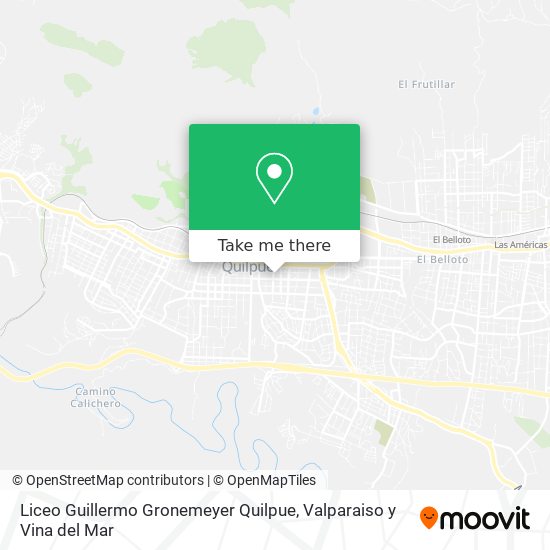 Mapa de Liceo Guillermo Gronemeyer Quilpue