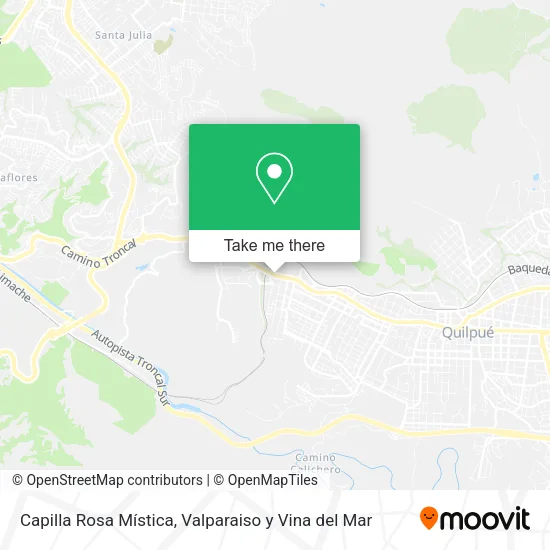 Mapa de Capilla Rosa Mística