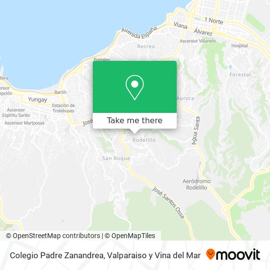Colegio Padre Zanandrea map
