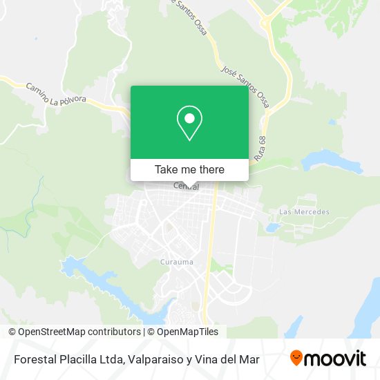 Forestal Placilla Ltda map