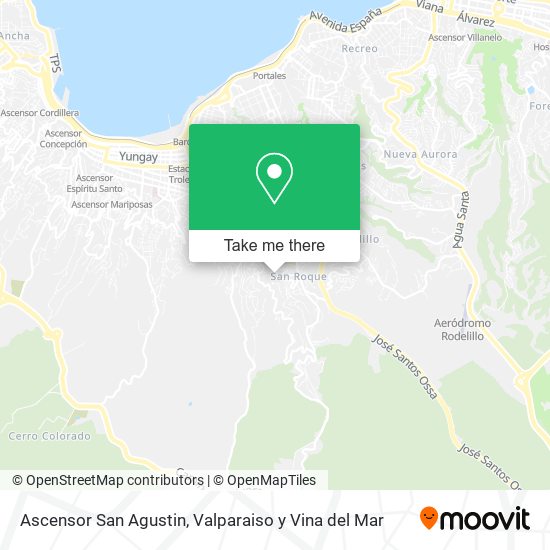 Ascensor San Agustin map