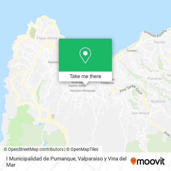 I Municipalidad de Pumanque map