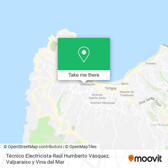 Mapa de Técnico Electricista-Raúl Humberto Vásquez