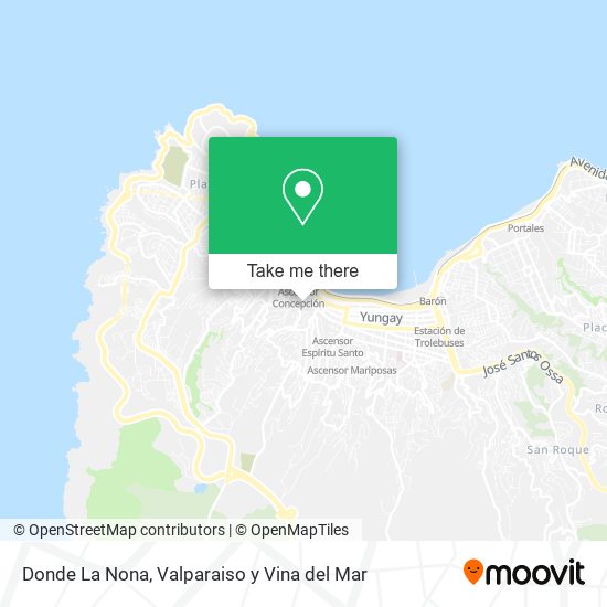 Mapa de Donde La Nona