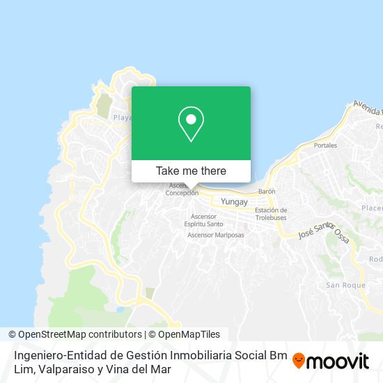 Ingeniero-Entidad de Gestión Inmobiliaria Social Bm Lim map