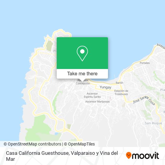 Casa California Guesthouse map