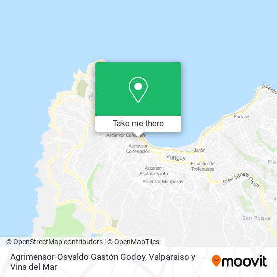 Agrimensor-Osvaldo Gastón Godoy map