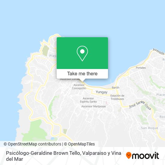 Mapa de Psicólogo-Geraldine Brown Tello