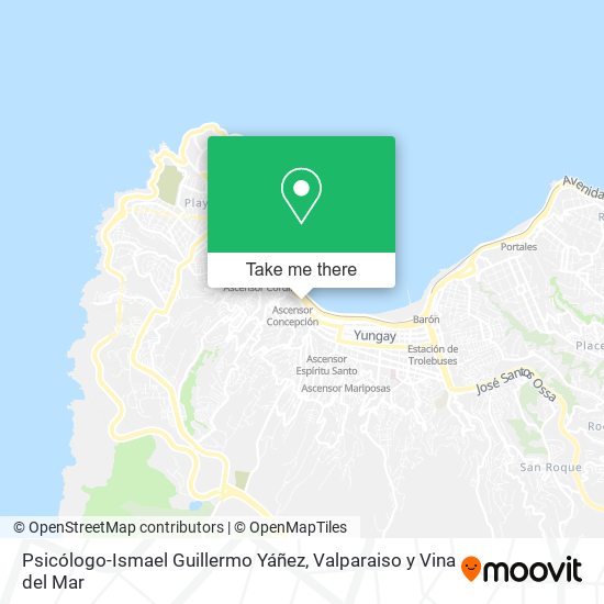 Psicólogo-Ismael Guillermo Yáñez map
