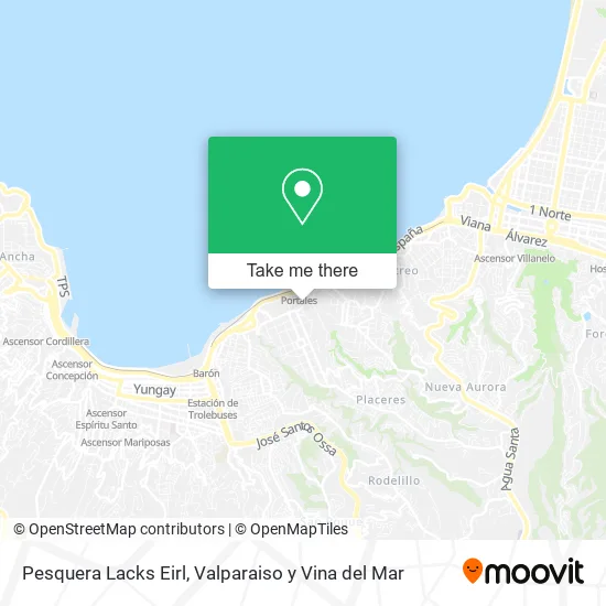 Mapa de Pesquera Lacks Eirl