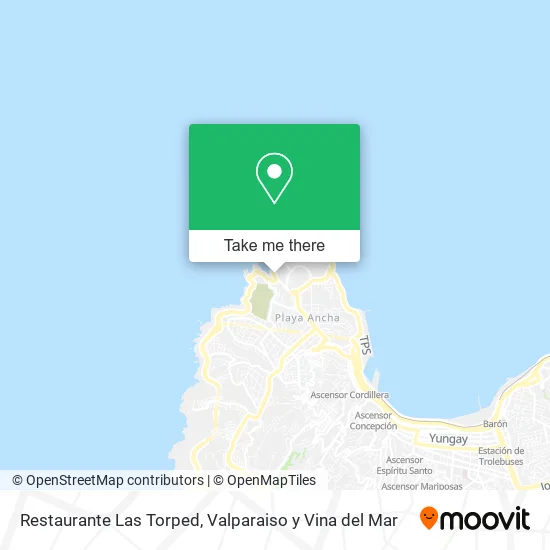 Mapa de Restaurante Las Torped