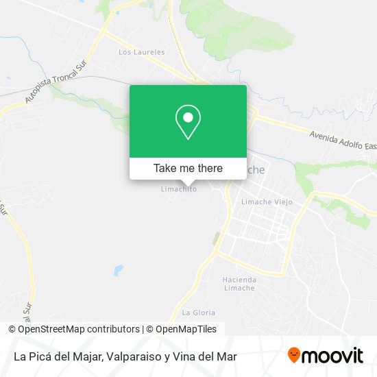 La Picá del Majar map