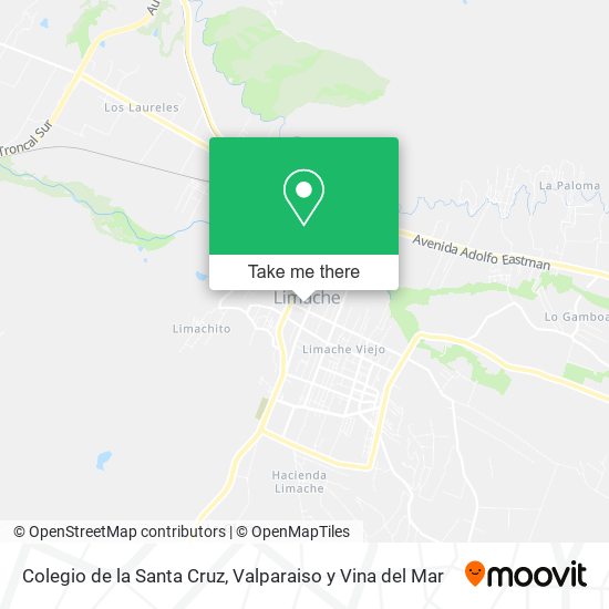 Mapa de Colegio de la Santa Cruz