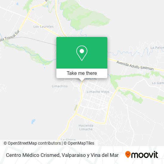 Mapa de Centro Médico Crismed