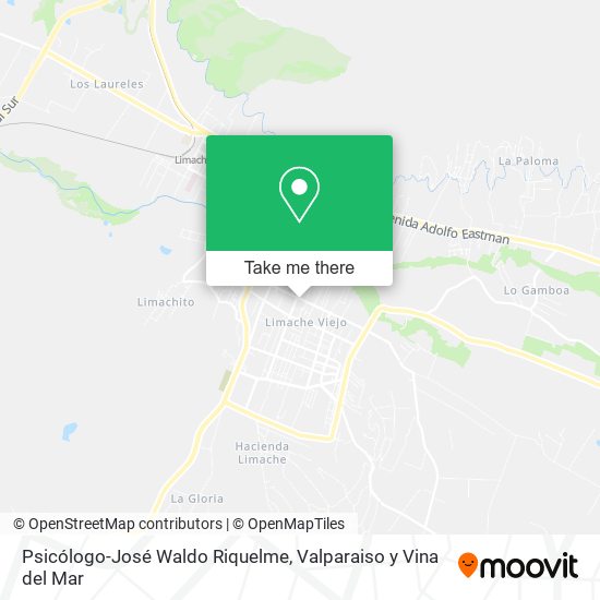 Psicólogo-José Waldo Riquelme map