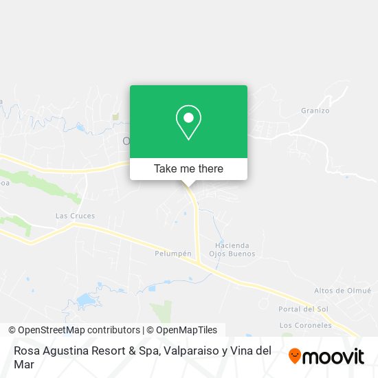 Mapa de Rosa Agustina Resort & Spa