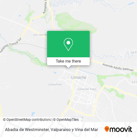 Abadía de Westminster map