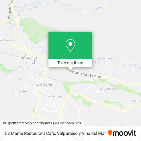 La Máma Restaurant Café map