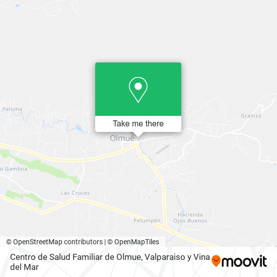 Centro de Salud Familiar de Olmue map