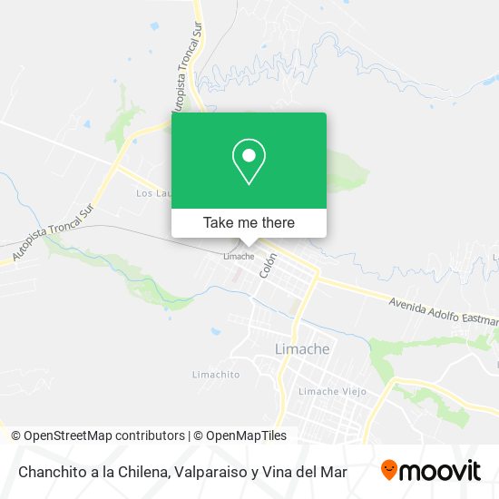 Mapa de Chanchito a la Chilena