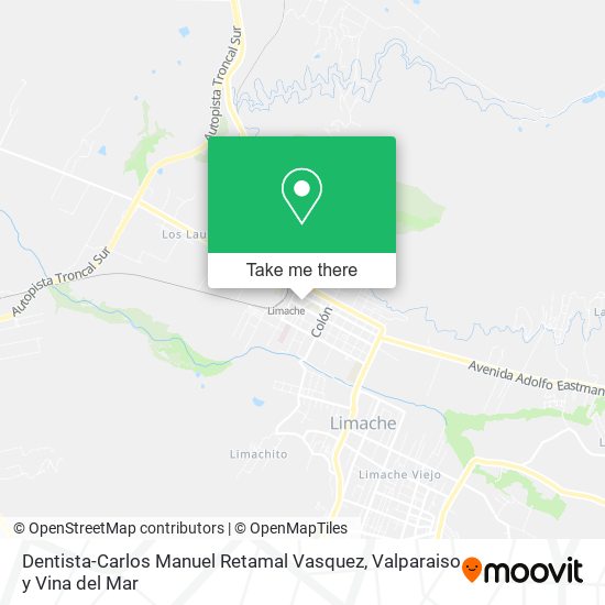 Dentista-Carlos Manuel Retamal Vasquez map