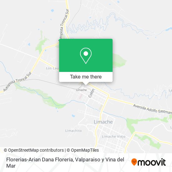 Florerias-Arian Dana Florería map