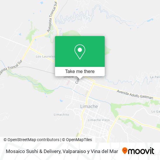 Mosaico Sushi & Delivery map