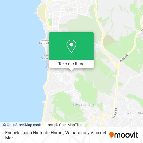 Escuela Luisa Nieto de Hamel map