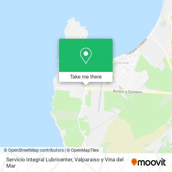 Servicio Integral Lubricenter map