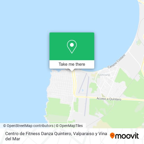 Centro de Fitness Danza Quintero map