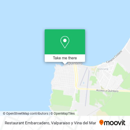 Mapa de Restaurant Embarcadero