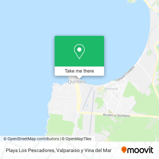 Mapa de Playa Los Pescadores