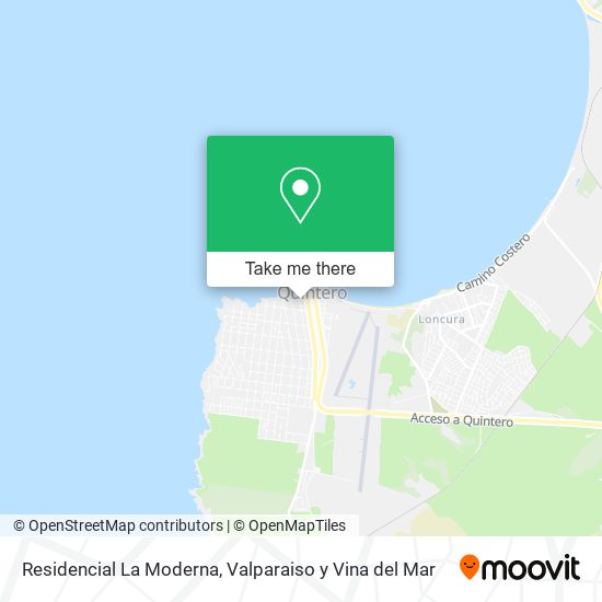 Mapa de Residencial La Moderna