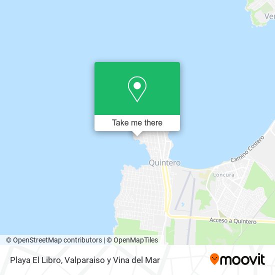 Playa El Libro map