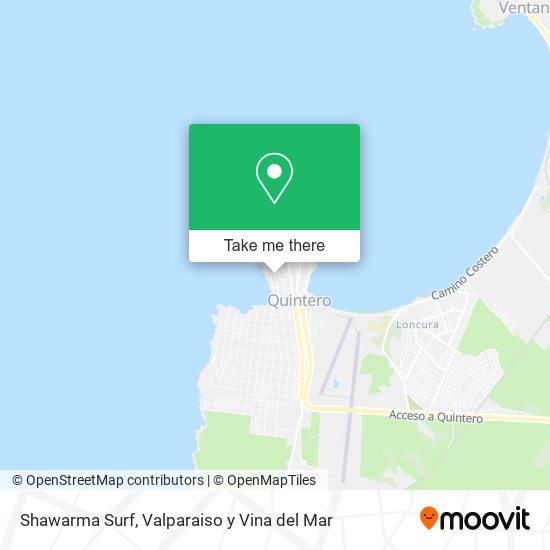 Shawarma Surf map