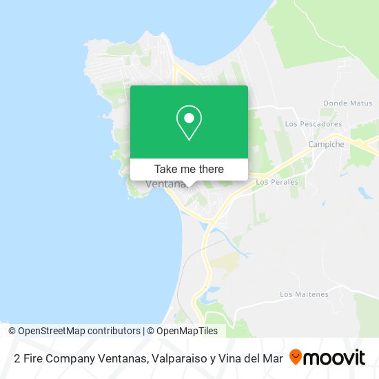 2 Fire Company Ventanas map