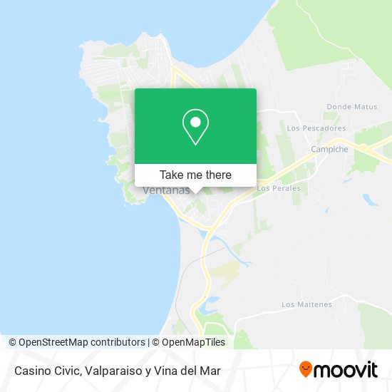 Casino Civic map
