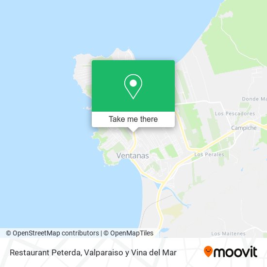 Restaurant Peterda map
