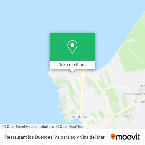 Restaurant los Duendes map