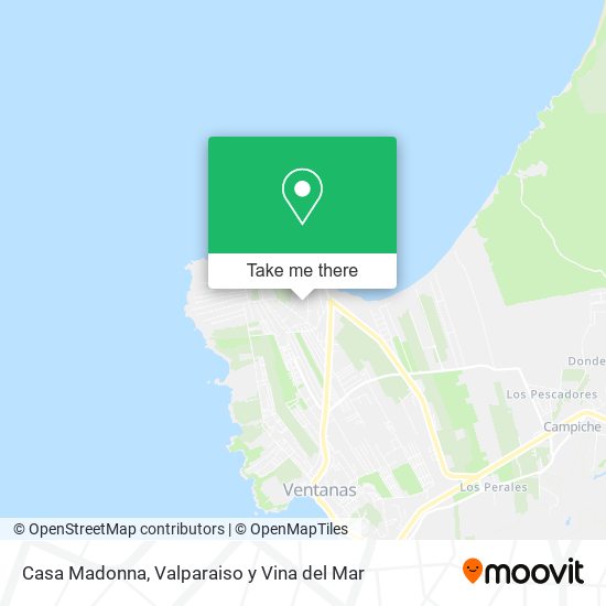 Casa Madonna map