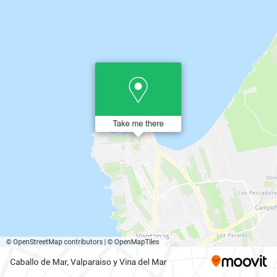 Caballo de Mar map