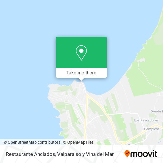 Restaurante Anclados map