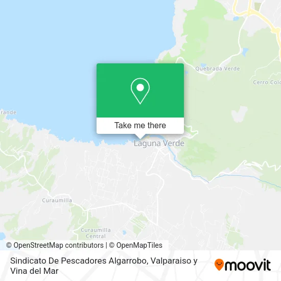 Mapa de Sindicato De Pescadores Algarrobo