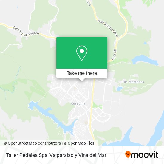Mapa de Taller Pedalea Spa
