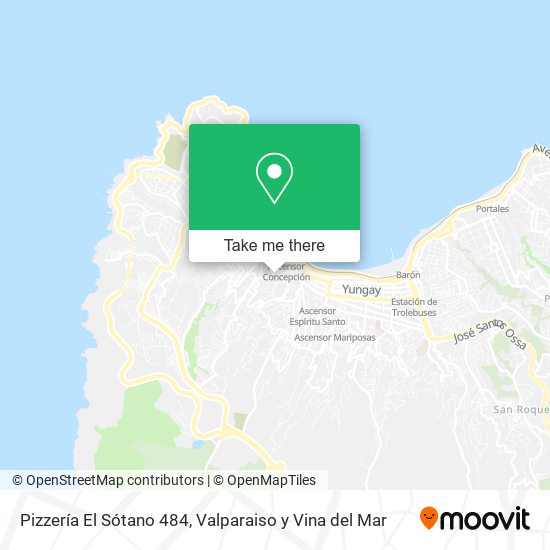 Pizzería El Sótano 484 map