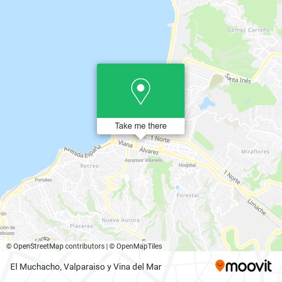 El Muchacho map