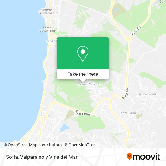 Sofía map