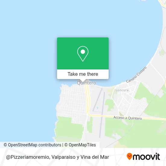 @Pizzeriamoremio map