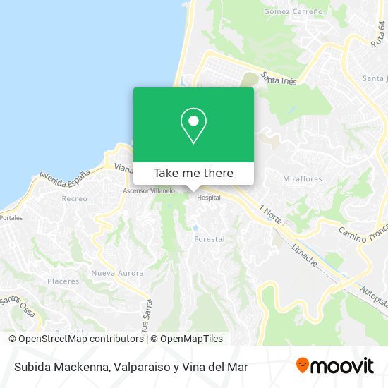 Subida Mackenna map